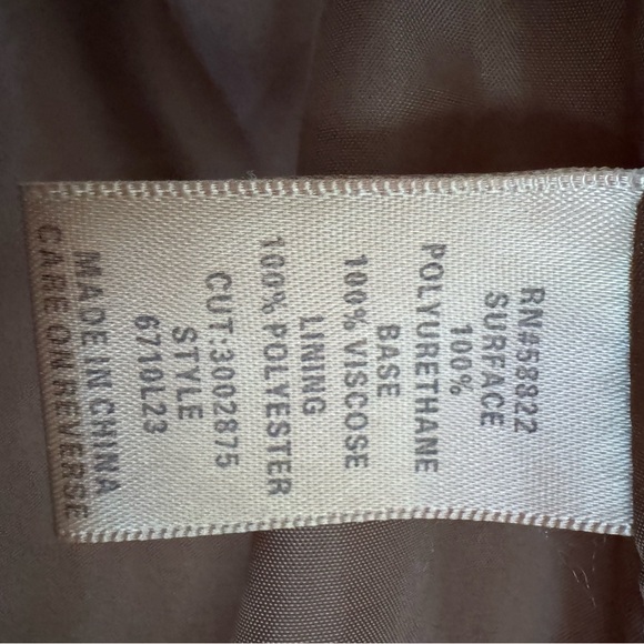 ***SOLD*** Faux leather jacket - Picture 6 of 6